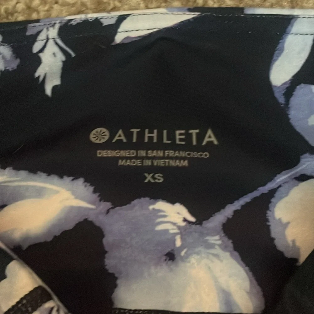 Athleta Floral Leggings